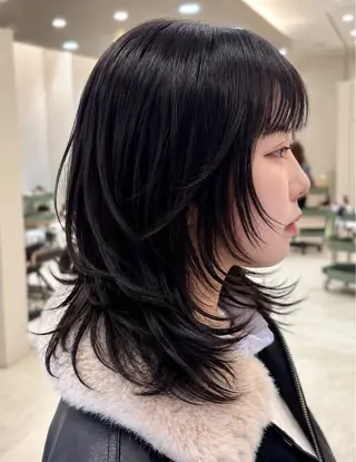 ロング イシカワ ユウタのヘアスタイル