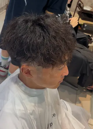 ショート パーマ ✨髪質改善カラー✨ ななみのヘアスタイル