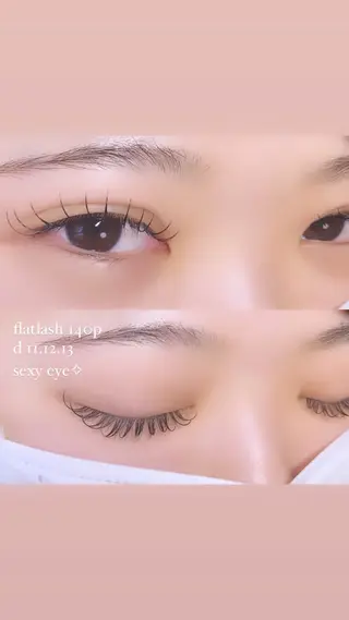 マツエク・マツパ eyelash salon 華のマツエク・マツパデザイン