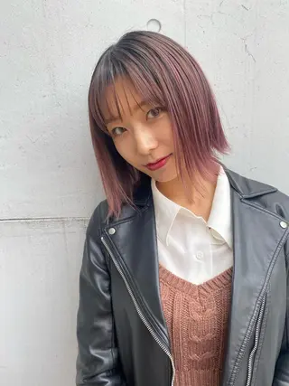 ショート カラー ヘアアレンジ ✨ハイクオリティ✨ 山本香也のヘアスタイル