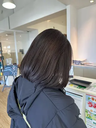 ミディアム KO コウ 【SARA 新宮店】のヘアスタイル