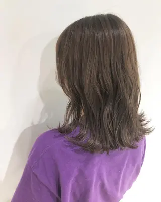 ミディアム カラー 🍊新宿南口🍊 ERINAのヘアスタイル