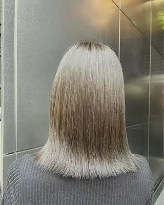カラー しみず りぶのヘアスタイル