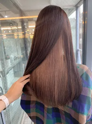 ロング カラー 🌛ダブルカラー 🌜SAYAKAのヘアスタイル