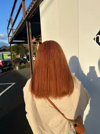 ロング カラー GRAFICA 優香のヘアスタイル