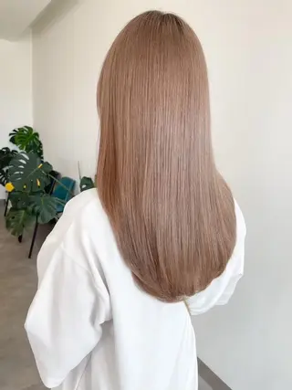 ロング カラー 盛れる艶髪カラー Harusa🎀のヘアスタイル