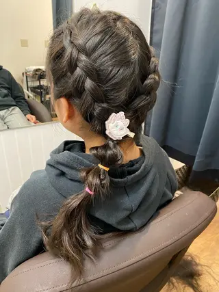 ミディアム キッズ m walk エム ウォークのヘアスタイル