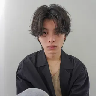 パーマ メンズ MAI🦎 無造作パーマ メンズのヘアスタイル