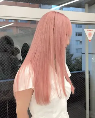 ロング カラー ブリーチ ハイトーン 特化🌈フジタハルキのヘアスタイル