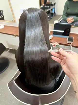 ロング 鈴木 雅人のヘアスタイル