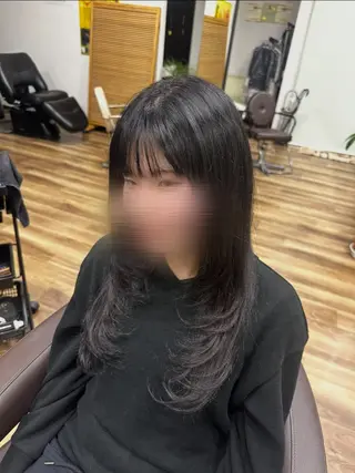 ロング 森 音遠のヘアスタイル