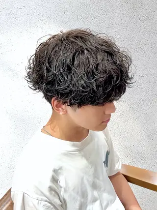 パーマ メンズ メンズパーマ/新宿/ サイカショウイチのヘアスタイル