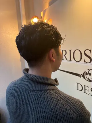 パーマ メンズ ✂︎美容室✂︎ hiroマンツーマンのヘアスタイル