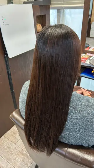ロング ゆな︎❤︎ 髪質改善カラーのヘアスタイル