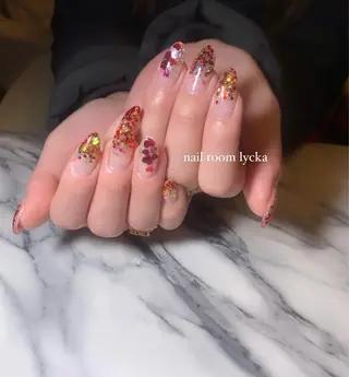 ネイル ネイルルームリッカ 𝐦𝐚𝐲𝐮のネイルデザイン