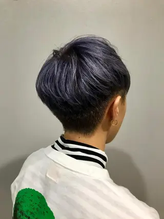 ショート カラー メンズ 山下 亮輔のヘアスタイル