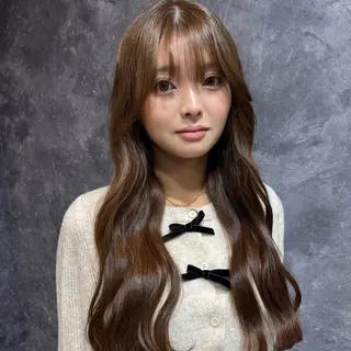 ロング カラー shiho .のヘアスタイル