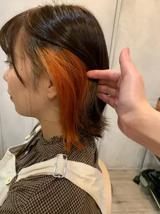 ショート NUMBER天王寺 ほたる⭐️のヘアスタイル