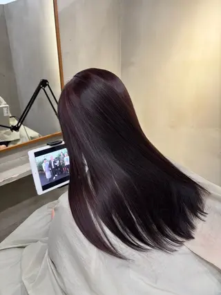 ロング カラー 中園康 /カラー/ブリーチのヘアスタイル