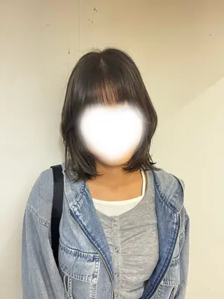 ミディアム るな/echelle /10月末までの掲載のヘアスタイル