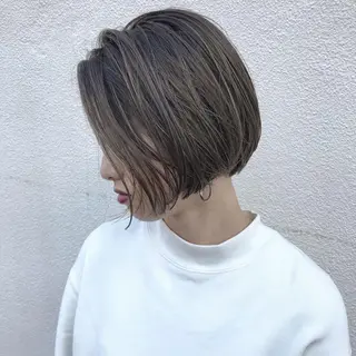 カラー 透明感ベージュ/ レイヤー/ 髙橋一哉のヘアスタイル