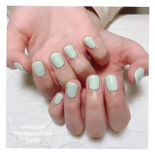 ショート ネイル 🐾enen style 🐾のネイルデザイン