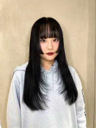 ロング カラー TaNa. 笑南(えみな)のヘアスタイル