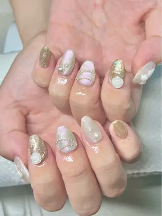 ネイル 新宿ネイルサロン ジェミディローサのネイルデザイン