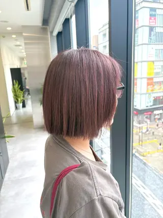 ショート カラー 天野 利咲のヘアスタイル