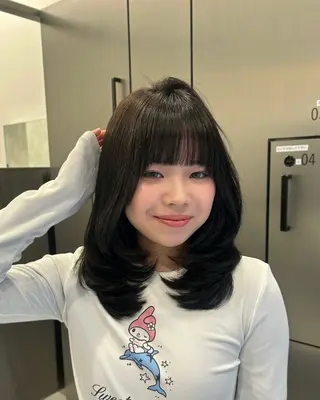 ロング 大人レイヤー/艶美髪 🇺🇸TOMONAのヘアスタイル