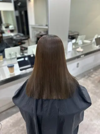 ロング カラー 小林 円香のヘアスタイル