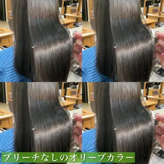 ミディアム カラー navile原宿 yumaのヘアスタイル