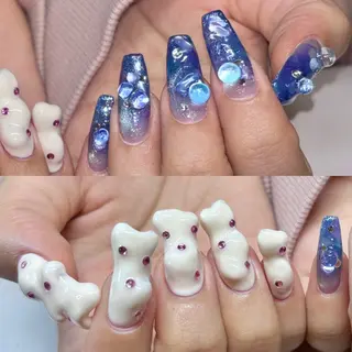 セミロング Kiki / art nailのネイルデザイン