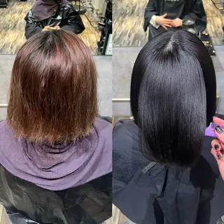 カラー 🦋Lond🦋 manakaのヘアスタイル