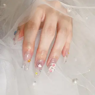 ネイル mayu🎀zina 船橋南口/パラジェルのネイルデザイン