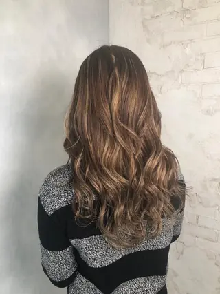ロング カラー welring hair salonのヘアスタイル