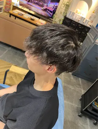 ショート パーマ 🫟メンズスタイル 特化型マナ🫟のヘアスタイル