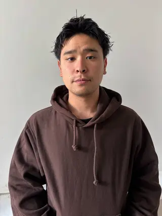 ショート メンズ men's/perm colorDaijuのヘアスタイル