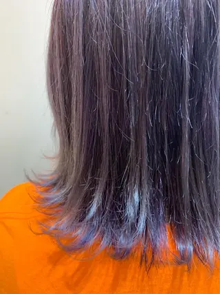 ミディアム カラー ヘアアレンジ REONA🪽✨薬院 レイヤーカット🫧のヘアスタイル