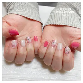 ショート ネイル 🐾enen style 🐾のネイルデザイン