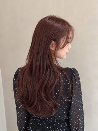 カラー ヘアアレンジ🪽 艶カラー ☆ yuiのヘアスタイル