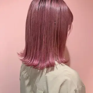 ミディアム カラー パーマ ヘアアレンジ メンズ ネイル マツエク・マツパ 天神レイヤーカット No.1💖マユカのヘアスタイル