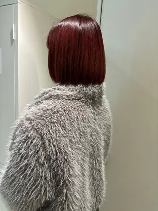 ショート カラー ヘアアレンジ 💟Opus // Mizuki🐕のヘアスタイル