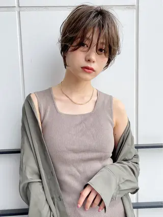 ショート 襟足でお悩みの方✂︎ くびれ職人ハシモトのヘアスタイル