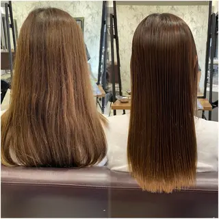 ロング 髪質改善縮毛矯正 ◽️河野泰貴のヘアスタイル