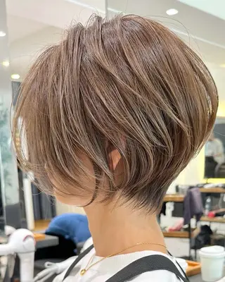 ショート 銀座ショート： こすいのヘアスタイル