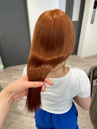ロング ♡似合わせ ♡ハイトーン♡のヘアスタイル