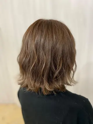 ミディアム カラー ヘアアレンジ 松井 敬太郎のヘアスタイル