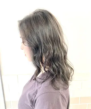 ロング 斉藤大河 カラー/縮毛矯正のヘアスタイル