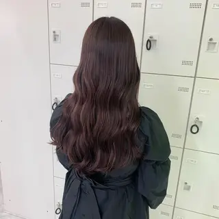 ロング カラー 🍒韓国暖色ヘア NO.1🍒🪽のヘアスタイル